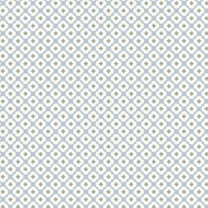 Percale 100% cot 120g 156cm tormentille bleu glacé