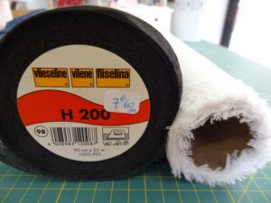 Vliseline fine noire H200