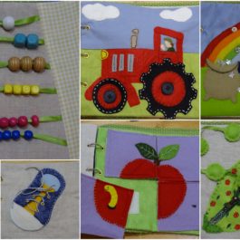 Livre pour enfants en tissu