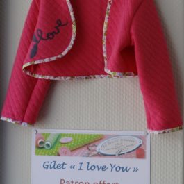 Gilet « I love you » et un cadeau!
