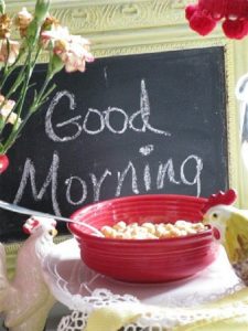 Good morning!