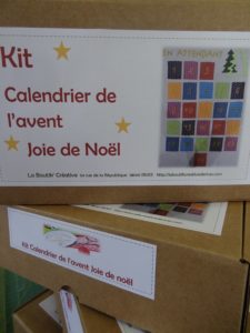 Kit Calendrier de l'avent Joie de noël