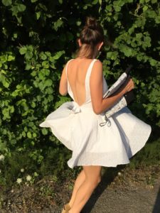 Robe Création Mademoiselle L pour sa soeur