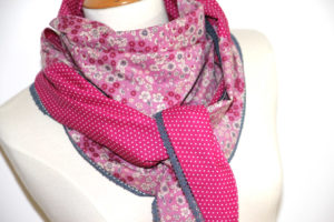 Atelier couture Chèche en tissu création LinaPop