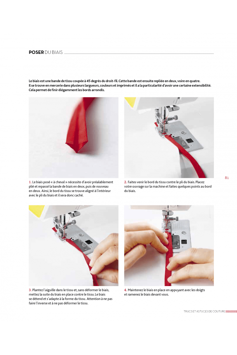 Livre Mon cours de machine à coudre 4