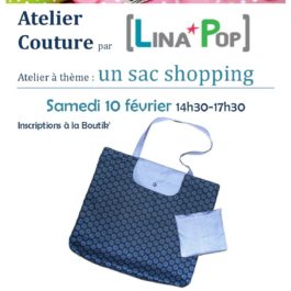 Nouveaux ateliers couture!