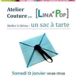 Atelier couture Sac à tarte