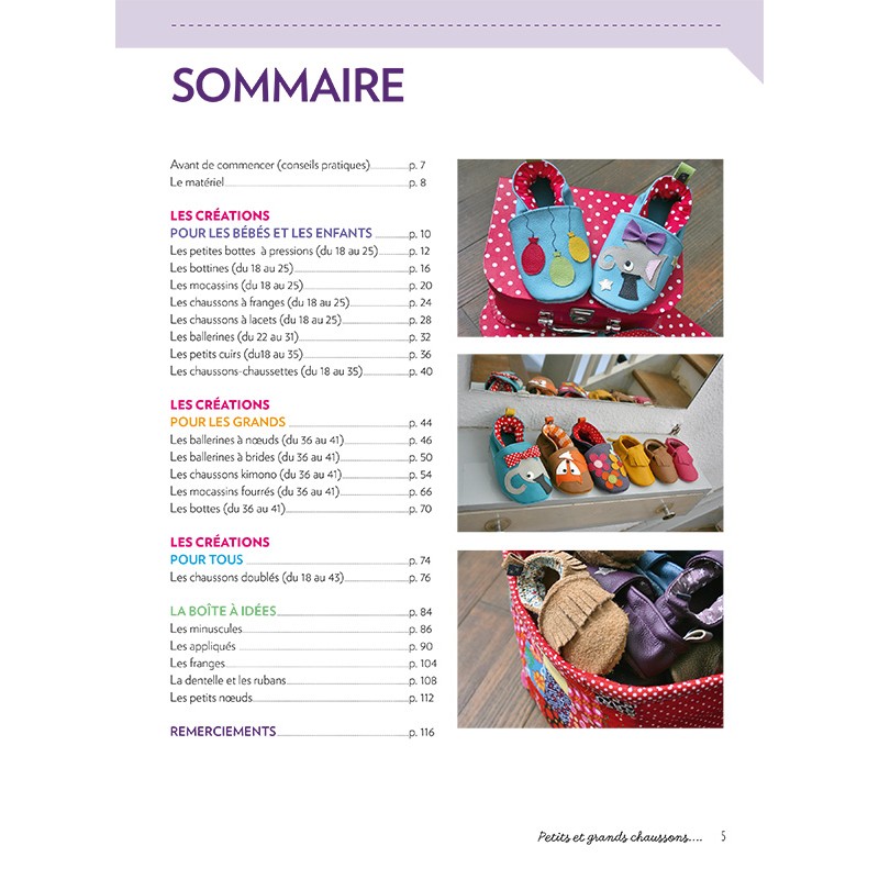 petits-et-grands-chaussons-sommaire
