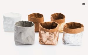 Washable paper-pochons