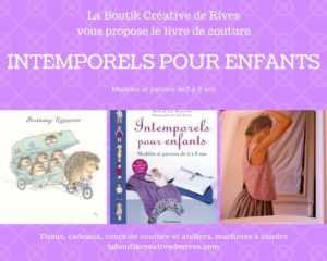 Intemporels pour enfants livre couture la boutik Creative 6