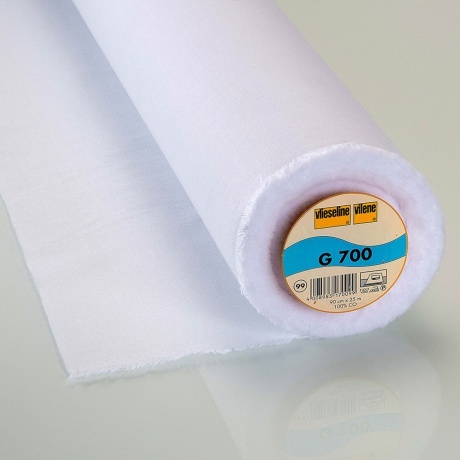 Entoilage tissé coton thermo 90cm blanc 96 G700 25 800