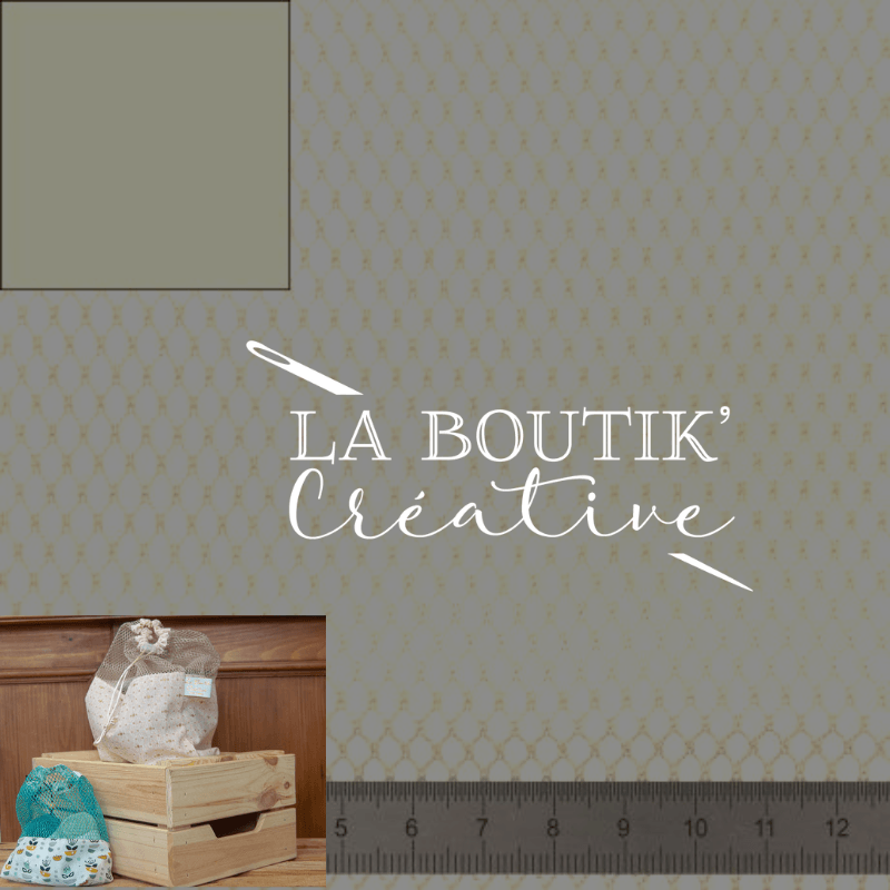 Tissus filet Mesh col naturel à la Boutik' Créative
