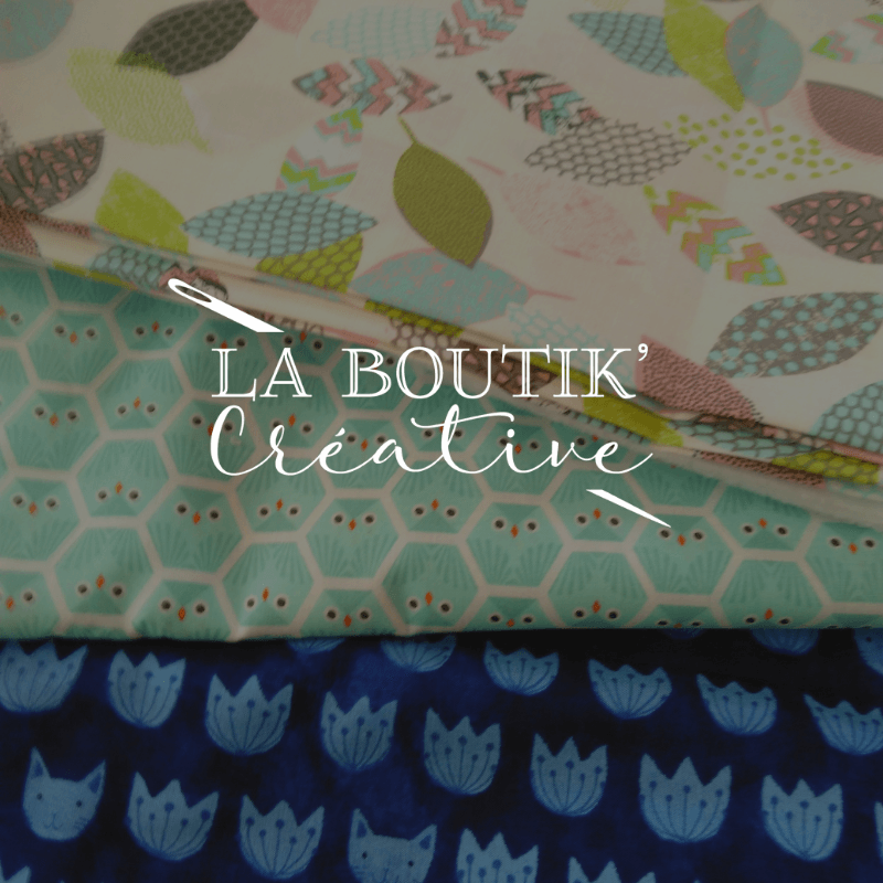 tissus bio à la Boutik' Créative