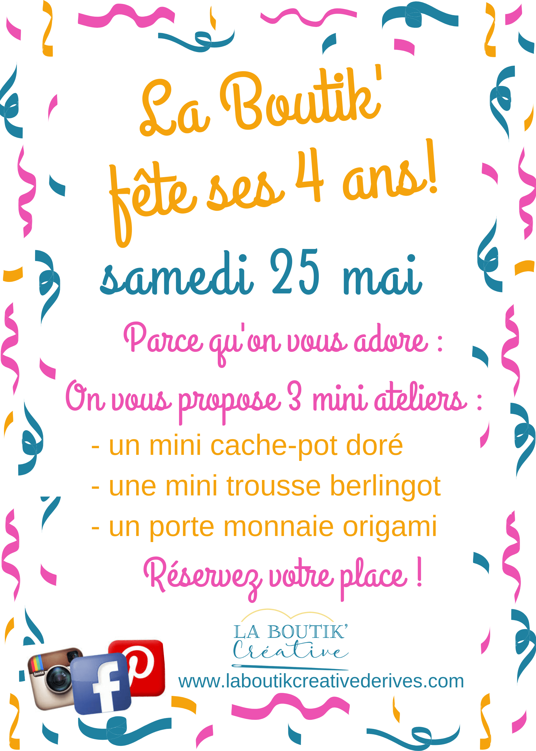 3 mini ateliers