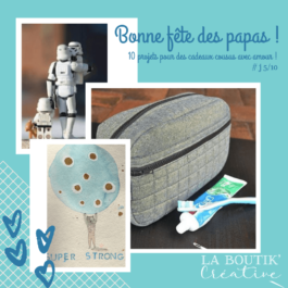 Trousse de toilette très sérieuse