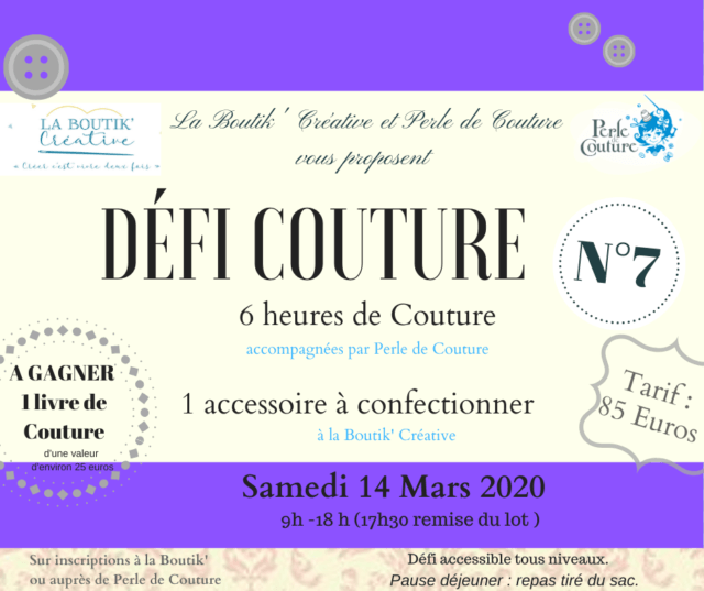 DEFI COUTURE N°7