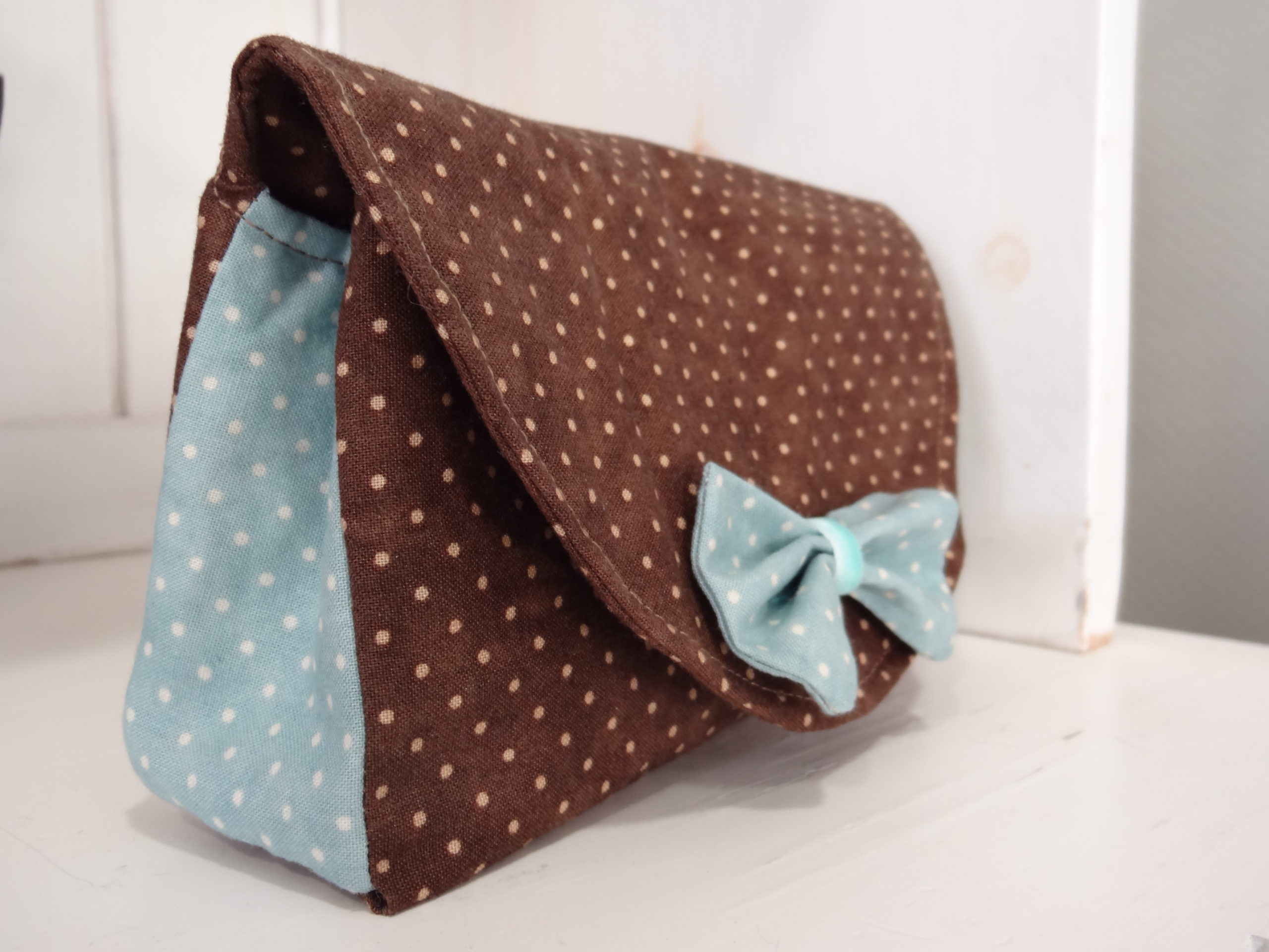 Pochette Vintage Noire Avec Nœud – Sac Soirée Femme – Faux Cuir & Toile