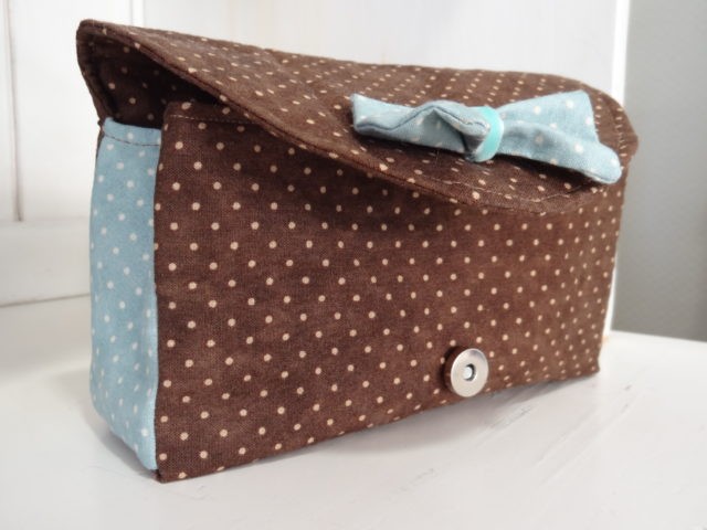 Pochette noeud pap pression magnetique