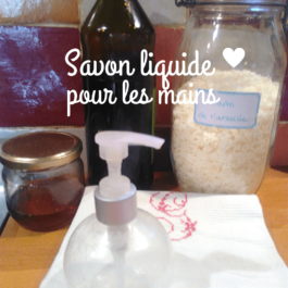 Savon liquide pour les mains au miel et à l&rsquo;huile d&rsquo;olive