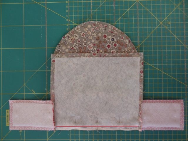 Trousse Noeud Pap montage devant 2 avec trait de couture