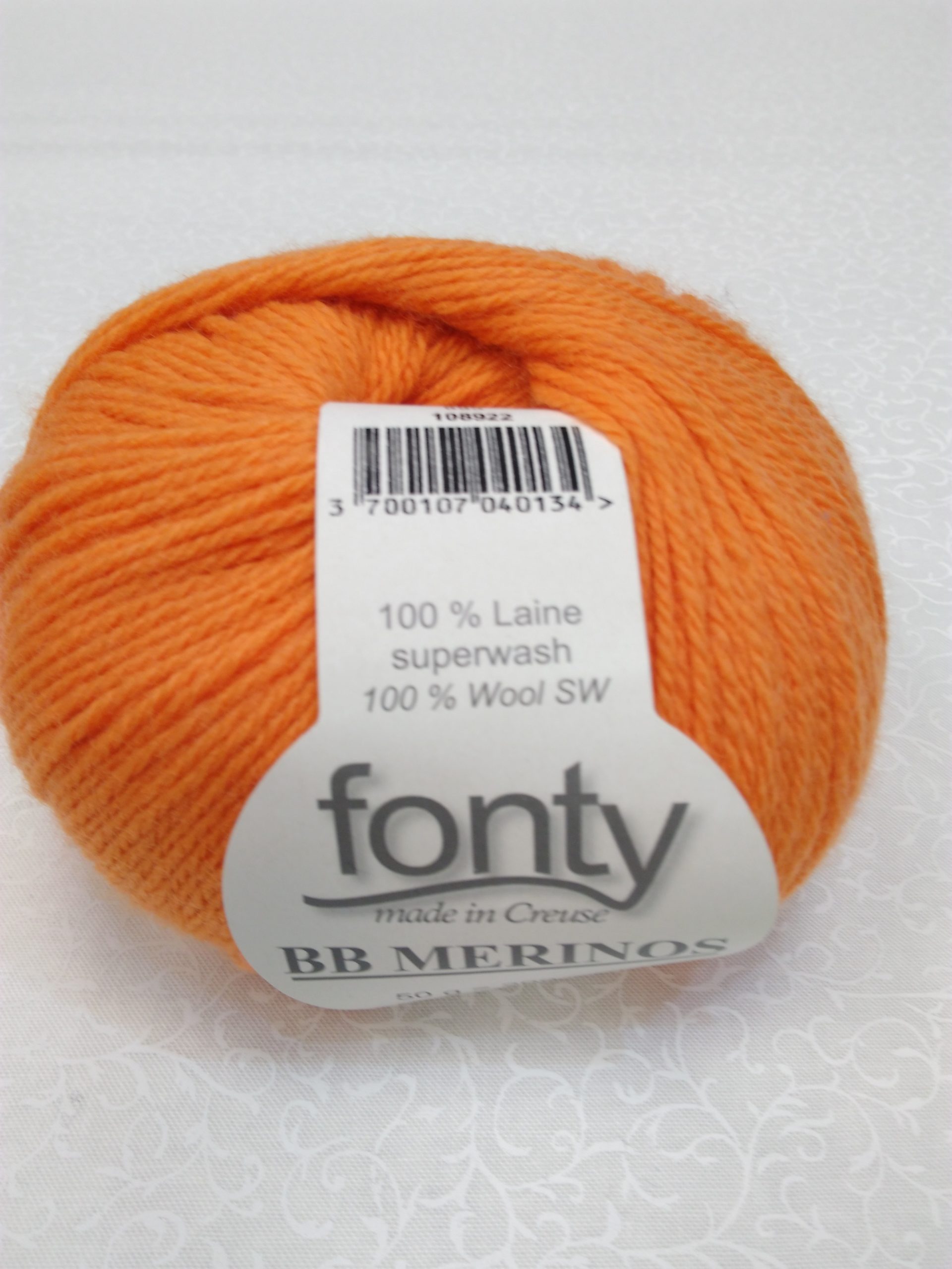 Laine Fonty BBMerinos orange 895