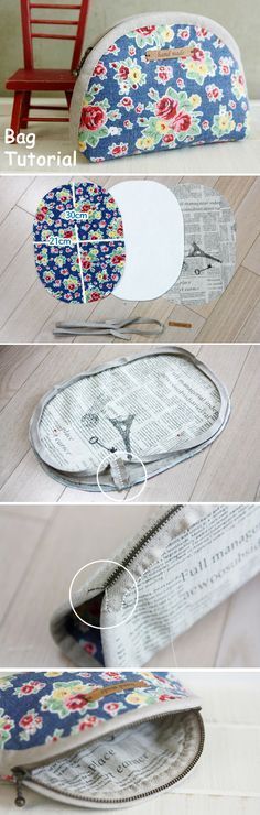 tuto pochette make up de Handmadiya