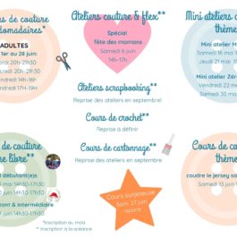 Je vous présente le nouveau programme de cours