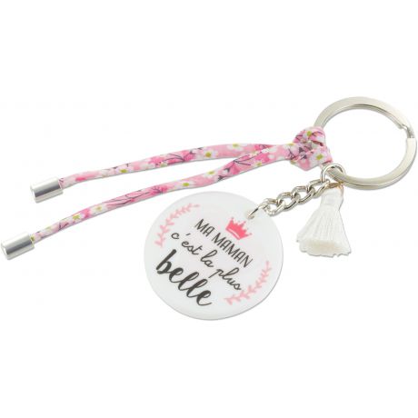 Kit porte clé ma maman c est la plus belle 1