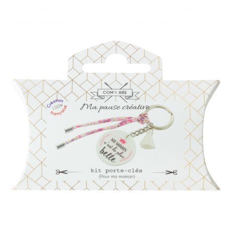 Kit porte clé ma maman c est la plus belle