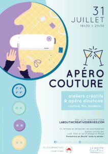 Apéro couture 31 juillet
