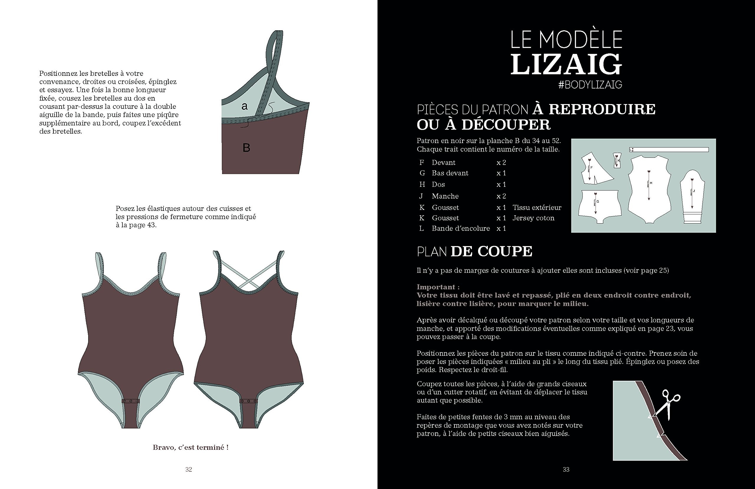 Le Body de Marie modele LIZAIC