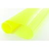 Tissu cristal transparent jaune 0,60 mm