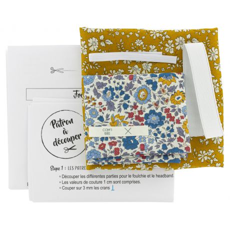 Kits-foulchie-et-headband-liberty-Capel-et-d-Anjo-contenu