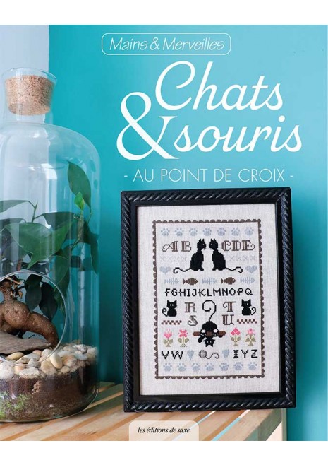 Chats et Souris au point de croix