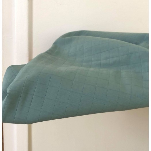 Coton matelassé Taiyo vert