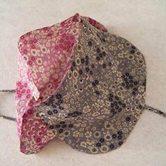 Pochette fleurie montage