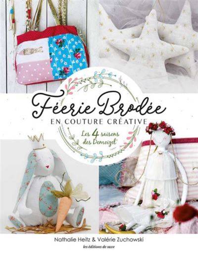 Féérie brodée en couture Créative couv