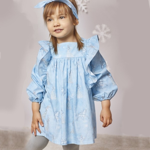 Popeline de coton-snow-queen- 2-La Boutik Creative de Rives