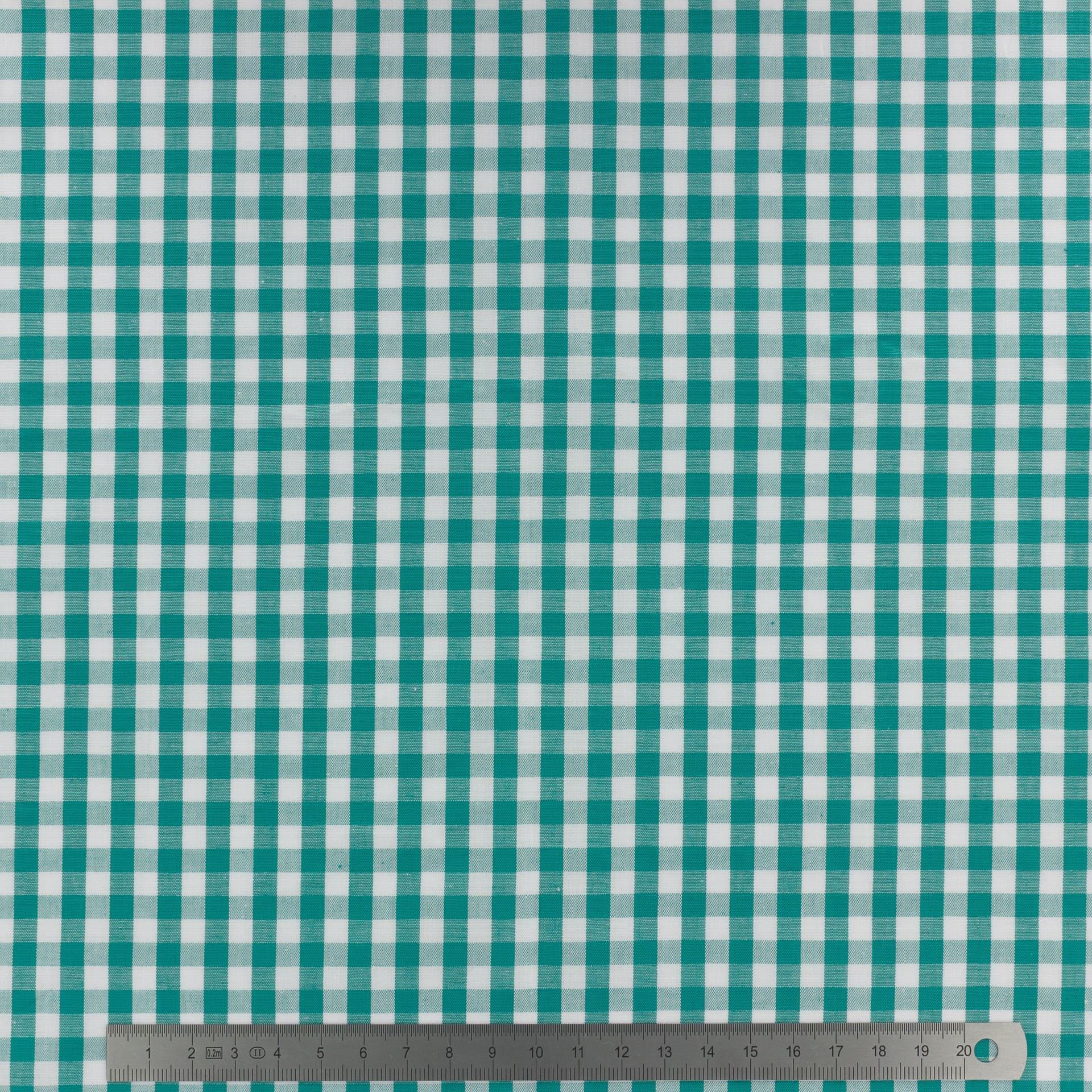 Tissu-vichy-popeline-coton-6X6mm-emeraude-a-La-Boutik-Creative-de-Rives