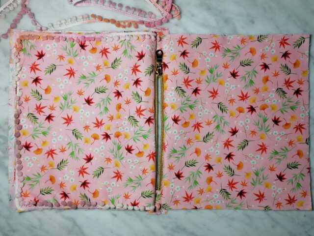 Pochette Hanaé Tuto couture La Boutik Créative de Rives 7