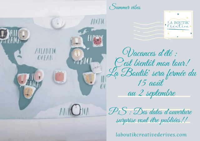 Summer vibes pause estivale Carte postale