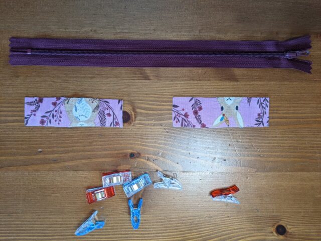 Tuto couture trousse Lily à La Boutik Créative de Rives
