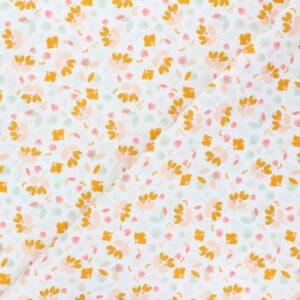 tissu-coton-popeline-poppy-pretty-flowers-blanc-casse-La-Boutik-Créative
