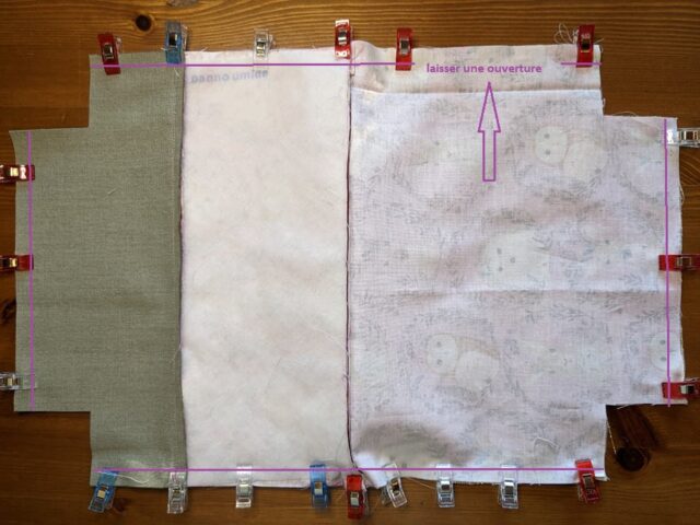 Tuto couture trousse Lily à La Boutik Créative de Rives 