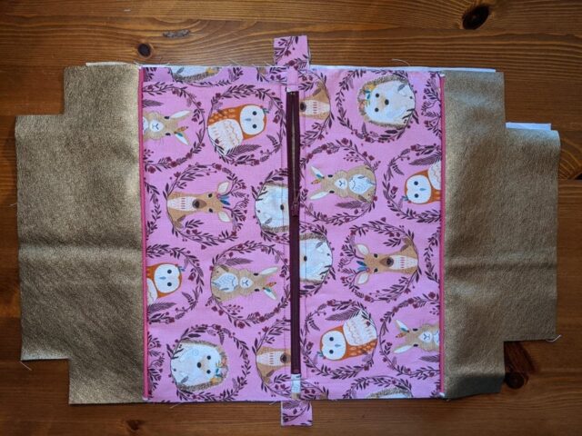 Tuto couture trousse Lily à La Boutik Créative de Rives 