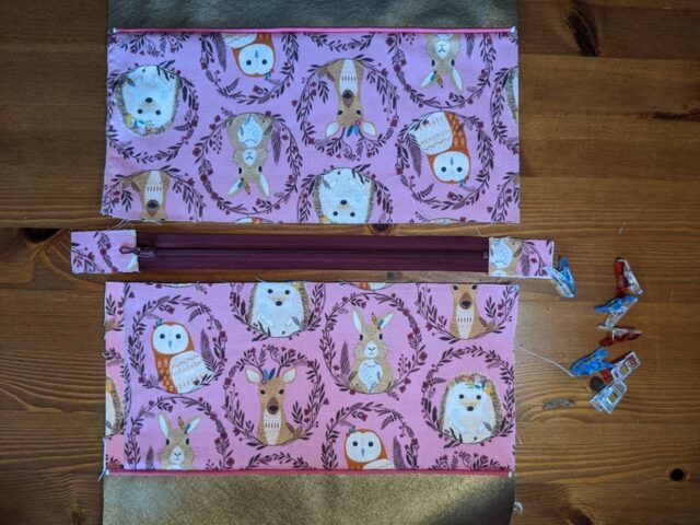 Tuto couture trousse Lily à La Boutik Créative de Rives 