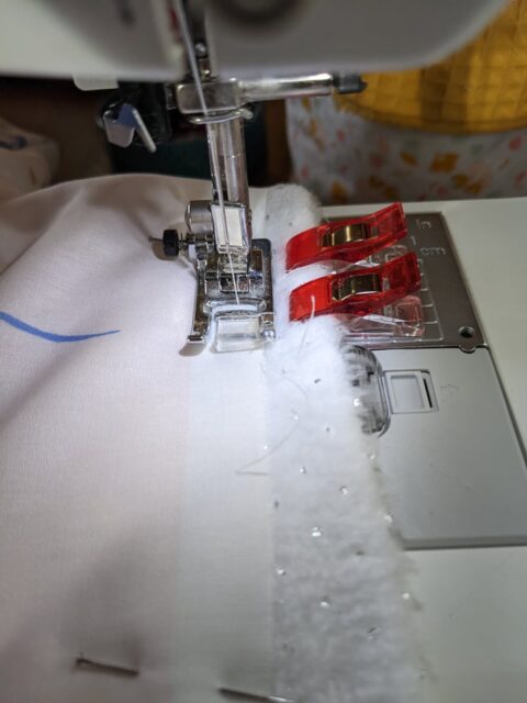 tuto couture plaid wild horses & White minky fabric 5- La Boutik Creative de Rives