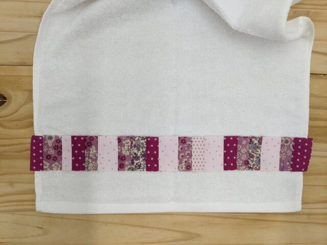 Customisation avec des Chutes de tissu -16- tuto couture La Boutik Creative de Rives