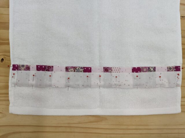 Customisation avec des Chutes de tissu -17- tuto couture La Boutik Creative de Rives