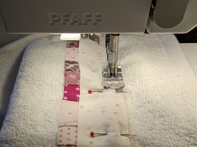 Customisation avec des Chutes de tissu -18- tuto couture La Boutik Creative de Rives